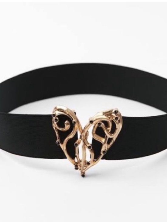 NWT Zara Heart Stretch Belt main image 9